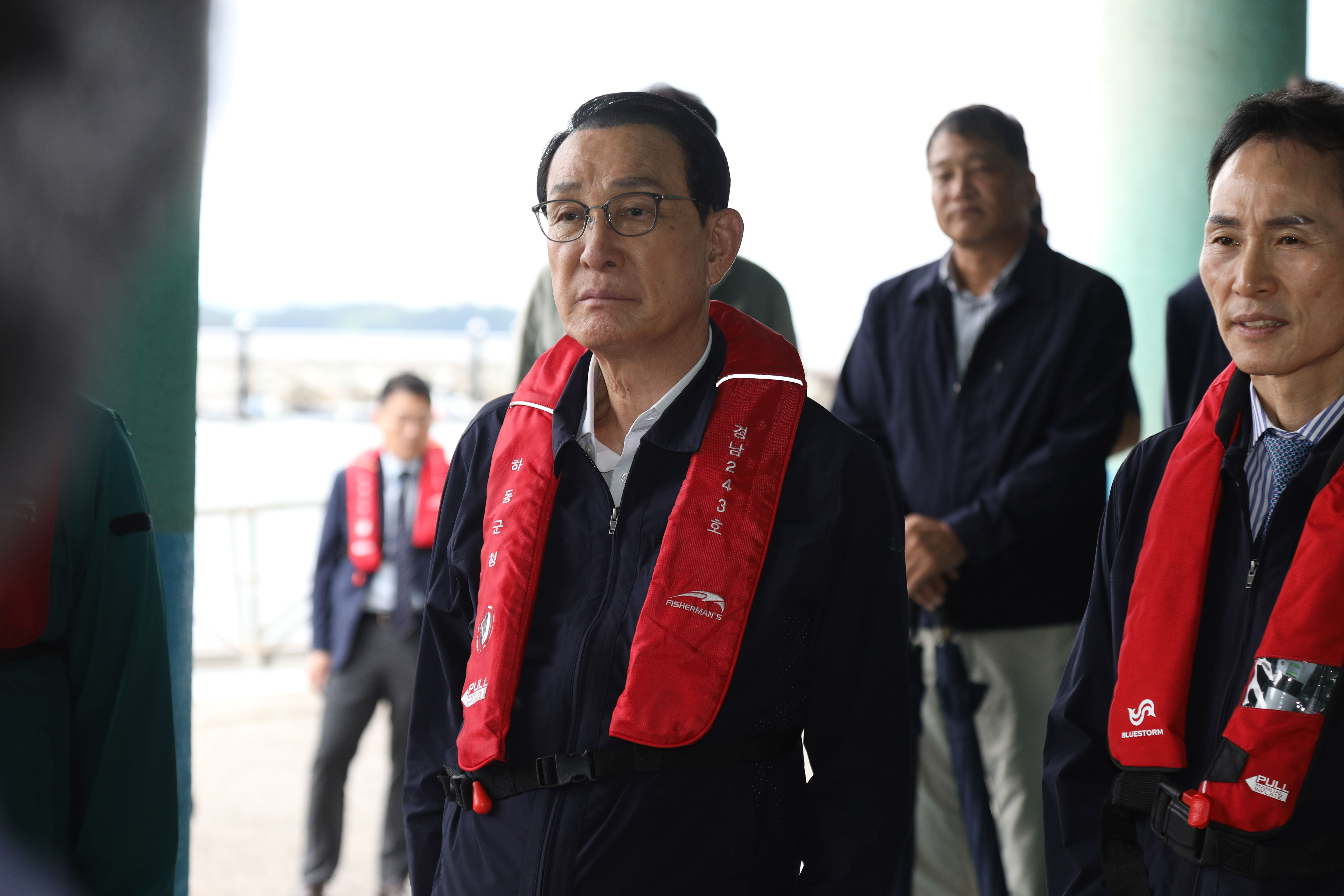 20250909 경남지역 적조 양식장 피해 현장점검 (하동군수협) (4).jpg 첨부 이미지